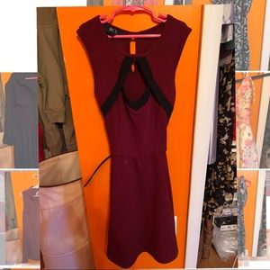 Womens Maroon Dress